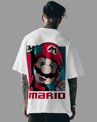 Mens Oversized Tshirt Gaming Mario 5