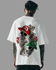 Mens Oversized Tshirt Gaming Mario 6