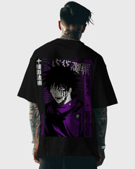 Mens Oversized Tshirt Anime Jujutsu Kaisen 4