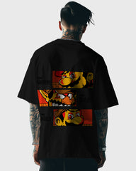 Mens Oversized Tshirt Gaming Mario 2