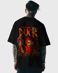 Mens Oversized Tshirt Gaming Duck Hunt