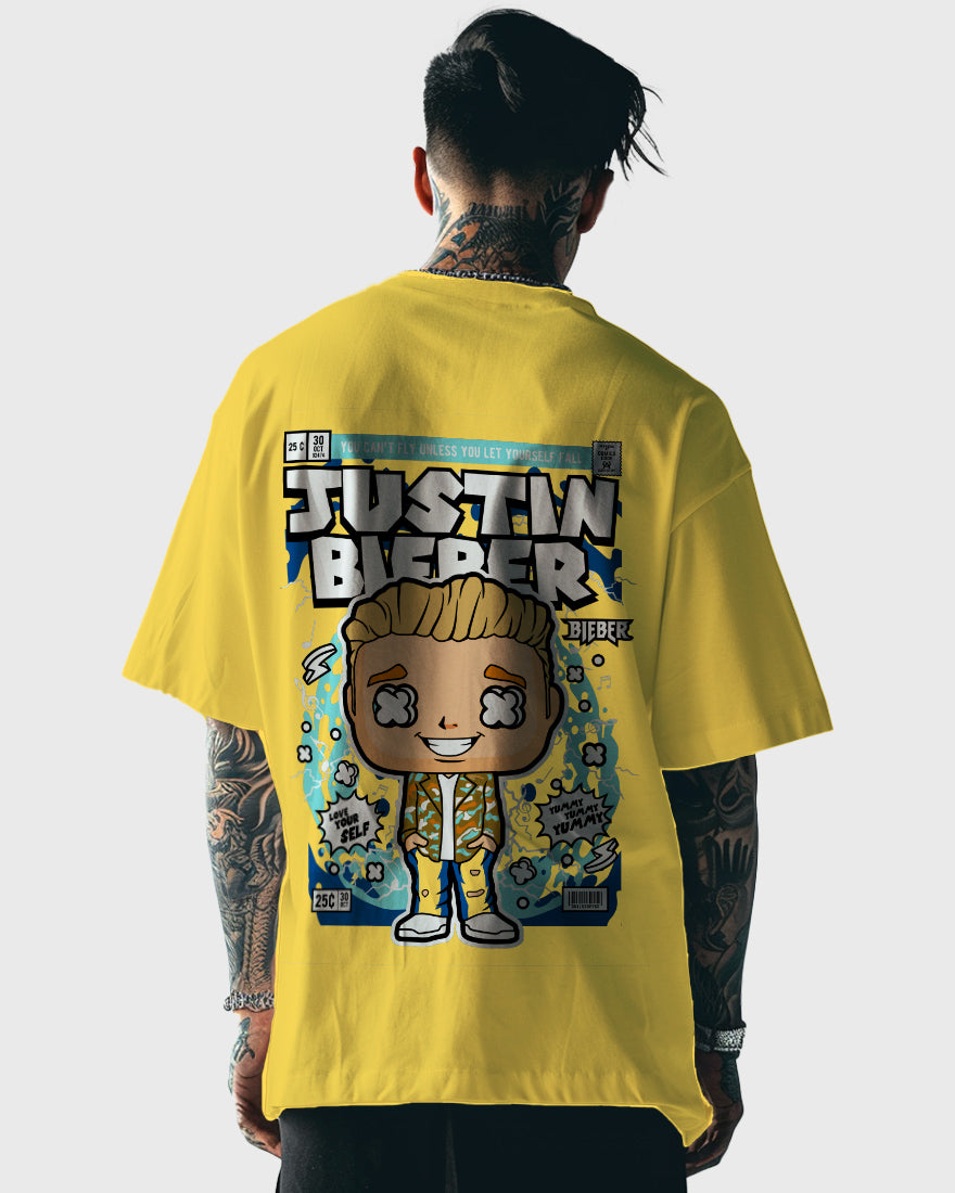 Mens Oversized Tshirt Trendings Limited Edition Bieber