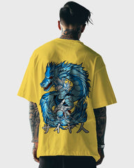 Mens Oversized Tshirt Anime Dragonballz Goku 1