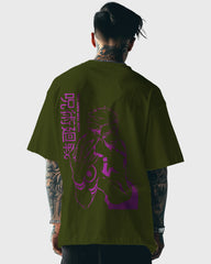 Mens Oversized Tshirt Anime Jujutsu Kaisen 3