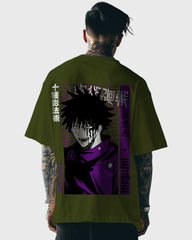 Mens Oversized Tshirt Anime Jujutsu Kaisen 4