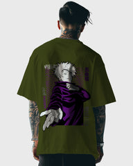 Mens Oversized Tshirt Anime Jujutsu Kaisen 5