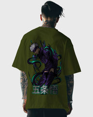 Mens Oversized Tshirt Anime Jujutsu Kaisen 8