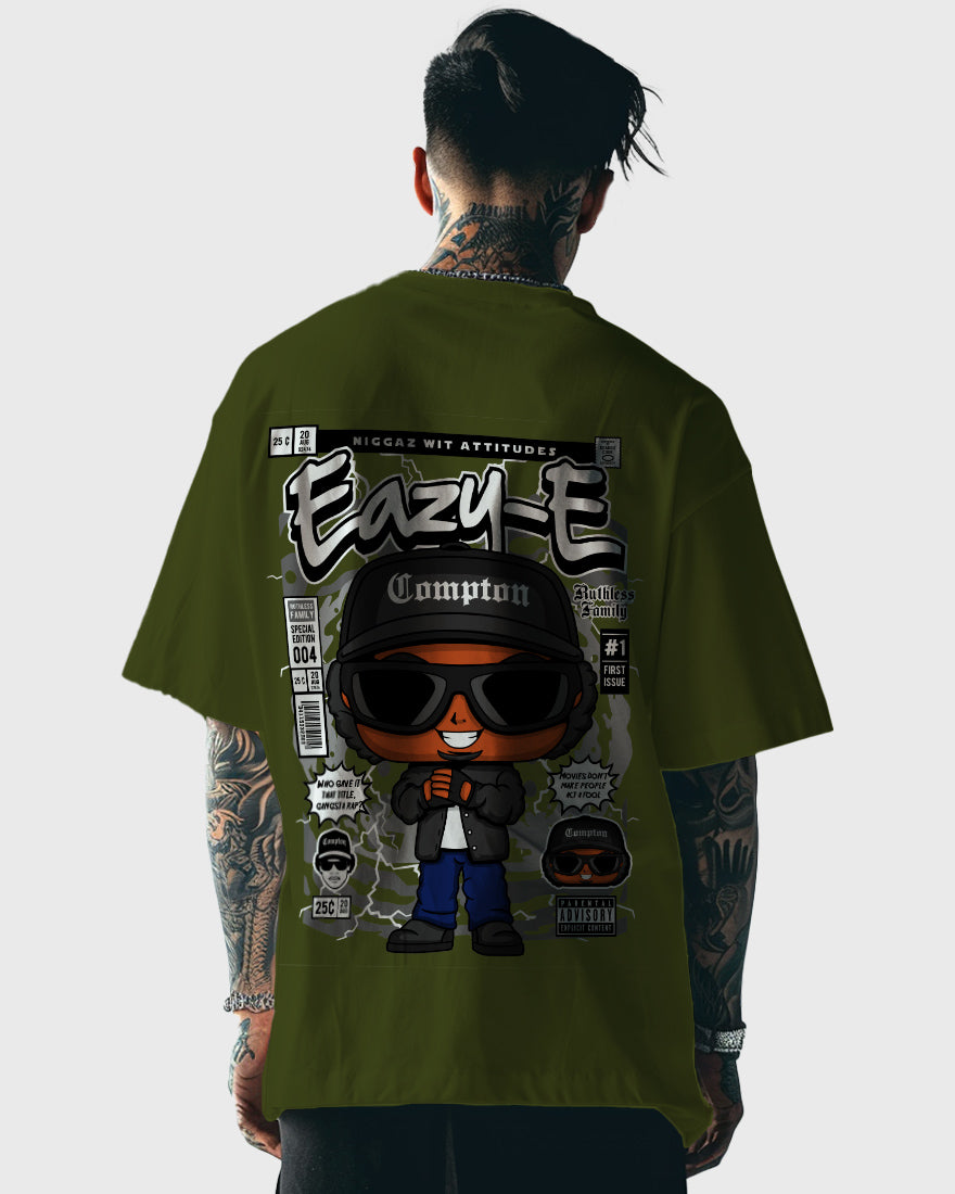 Mens Oversized Tshirt Trendings Limited Edition Eazy-E