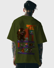 Mens Oversized Tshirt Gaming Mario 7