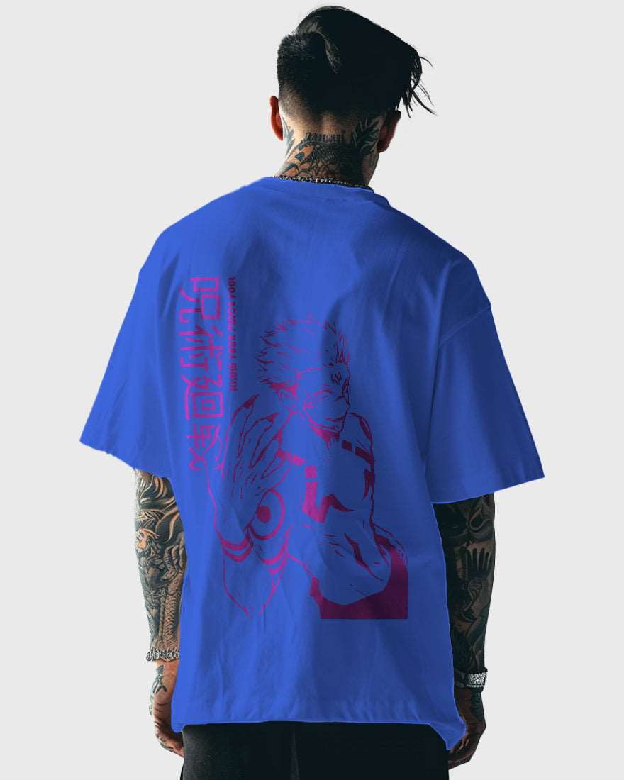 Mens Oversized Tshirt Anime Jujutsu Kaisen 3