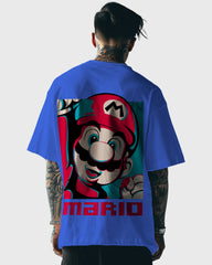 Mens Oversized Tshirt Gaming Mario 5