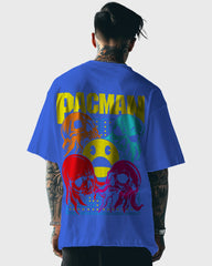 Mens Oversized Tshirt Gaming Pacman