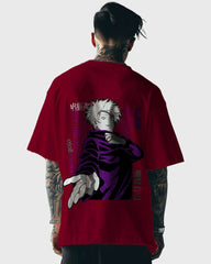 Mens Oversized Tshirt Anime Jujutsu Kaisen 5