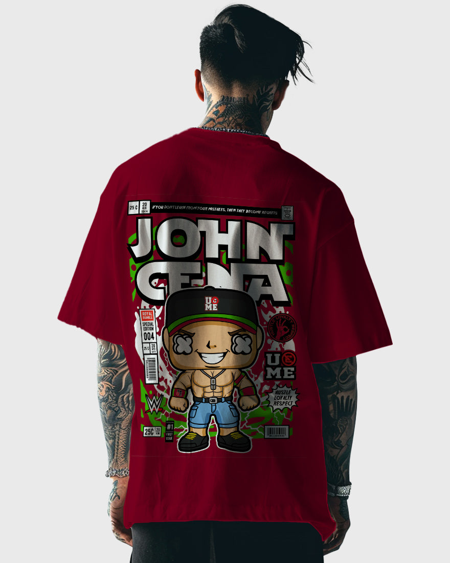 Mens Oversized Tshirt Trendings Limited Edition Johncena