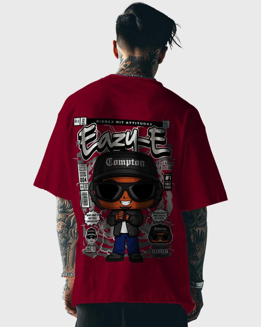 Mens Oversized Tshirt Trendings Limited Edition Eazy-E