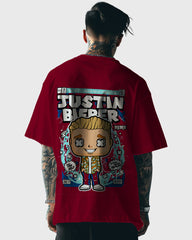 Mens Oversized Tshirt Trendings Limited Edition Bieber