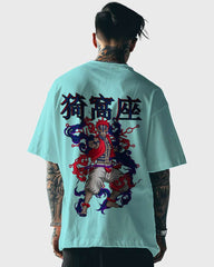 Mens Oversized Tshirt Anime Demonslayer 1