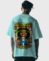 Mens Oversized Tshirt Movies Bob Marley