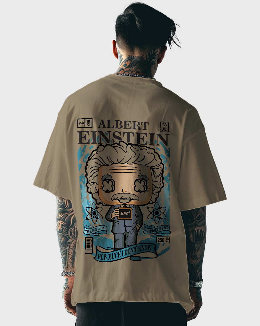 Mens Oversized Tshirt Trendings Limited Edition Einstein