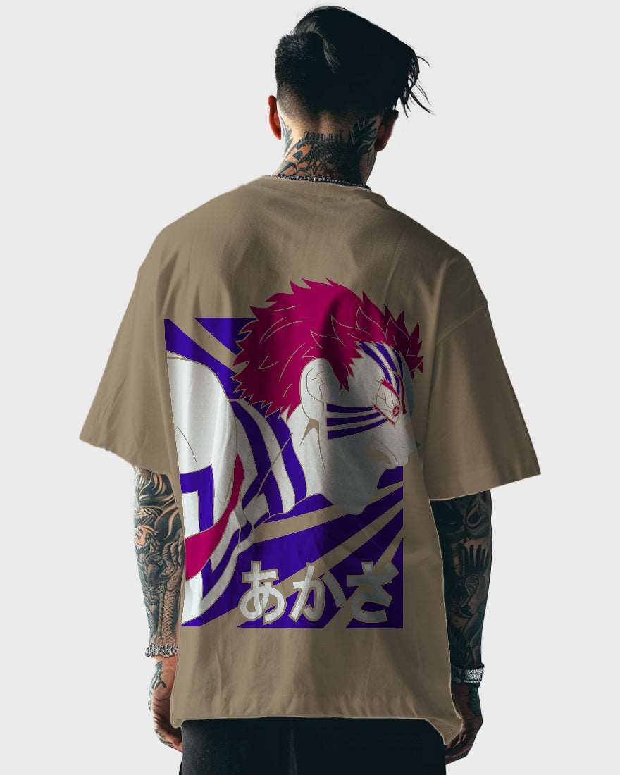 Mens Oversized Tshirt Anime Demonslayer 3