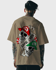 Mens Oversized Tshirt Gaming Mario 6