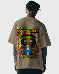 Mens Oversized Tshirt Movies Bob Marley