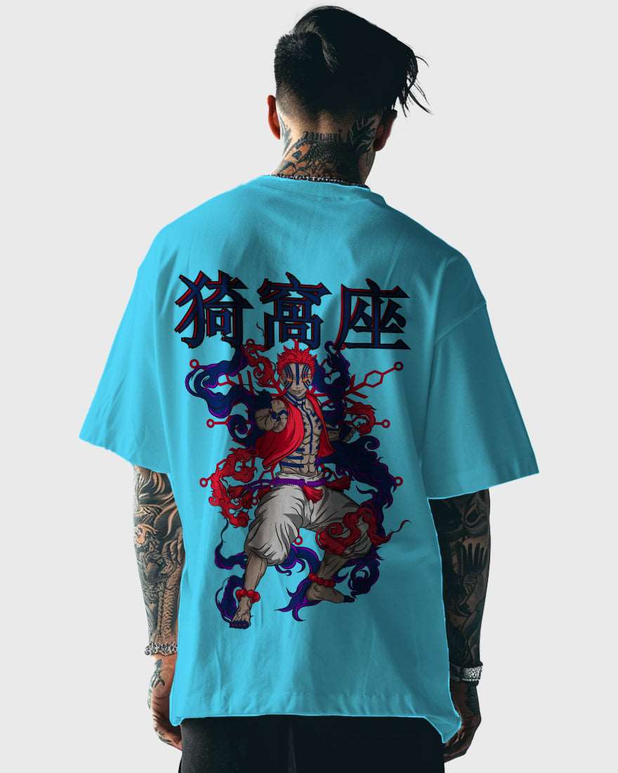 Mens Oversized Tshirt Anime Demonslayer 1