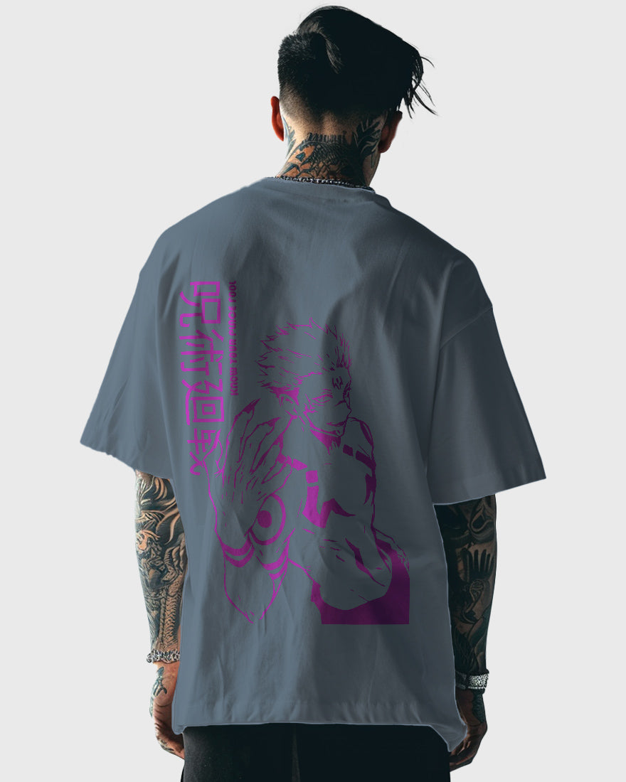 Mens Oversized Tshirt Anime Jujutsu Kaisen 3