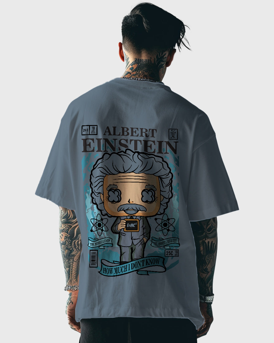 Mens Oversized Tshirt Trendings Limited Edition Einstein