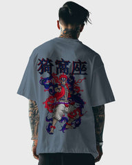 Mens Oversized Tshirt Anime Demonslayer 1