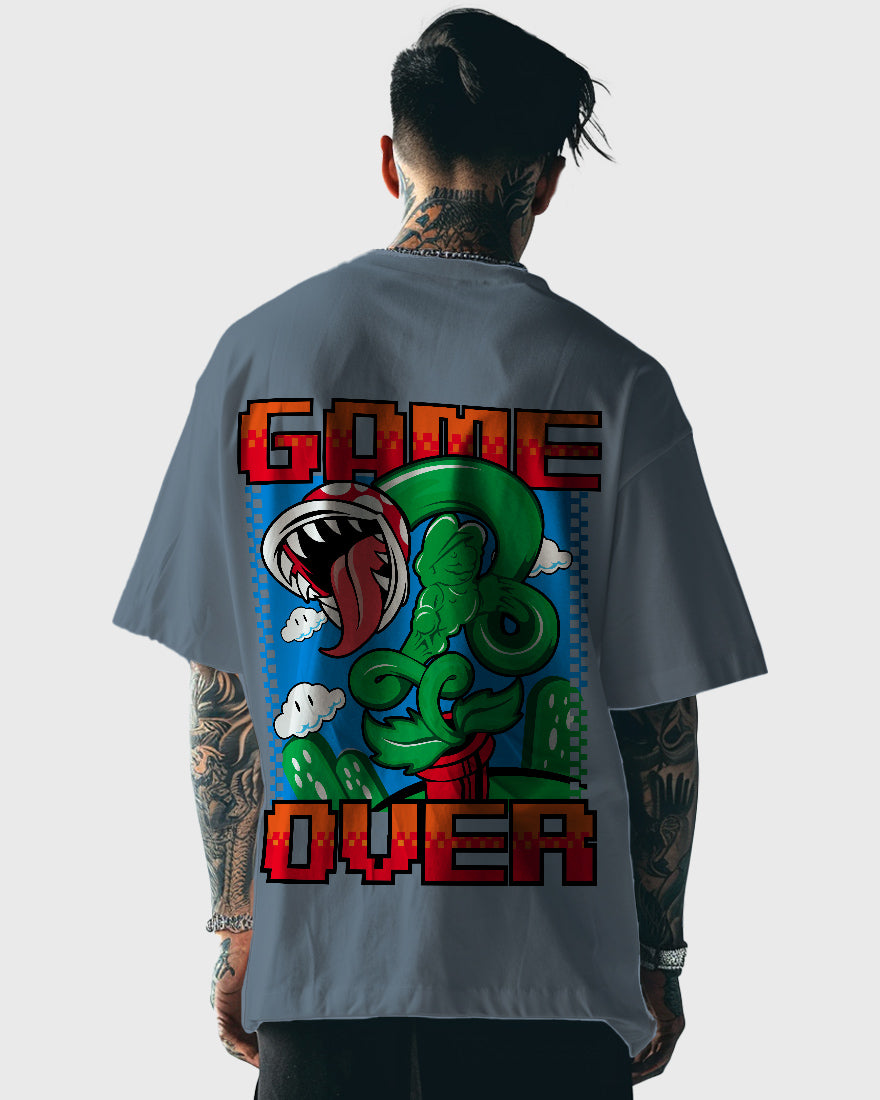 Mens Oversized Tshirt Gaming Mario 10