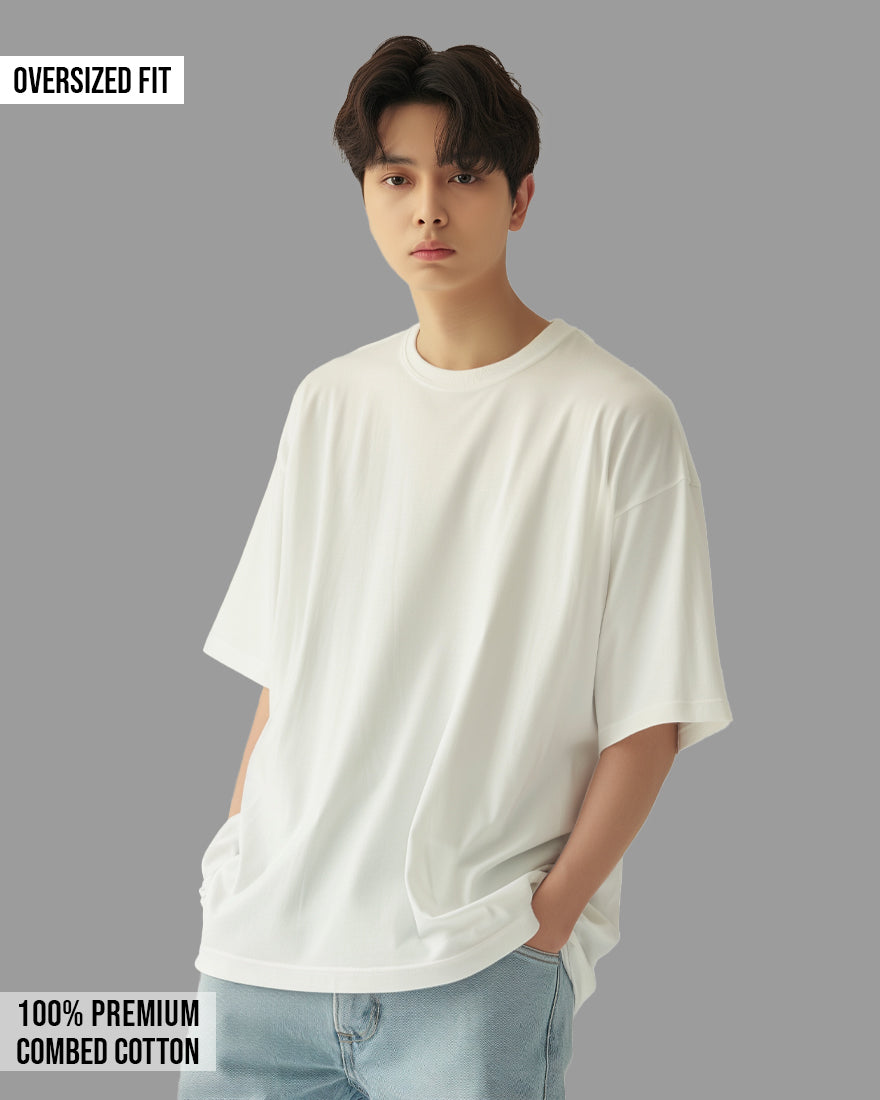 Men Oversized Tshirt Plain