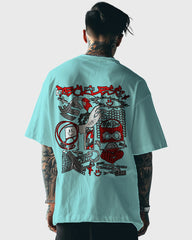 Mens Oversized Tshirt Funky Reckless