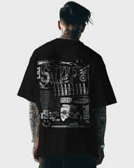 Mens Oversized Tshirt Funky Stopwar