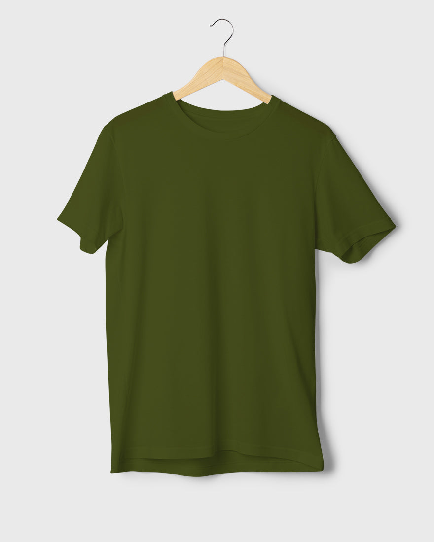 Men Regular Tshirt Plain