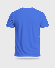 Men Regular Tshirt Plain - Royal Blue