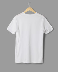 Men Regular Tshirt Plain - Crisp White