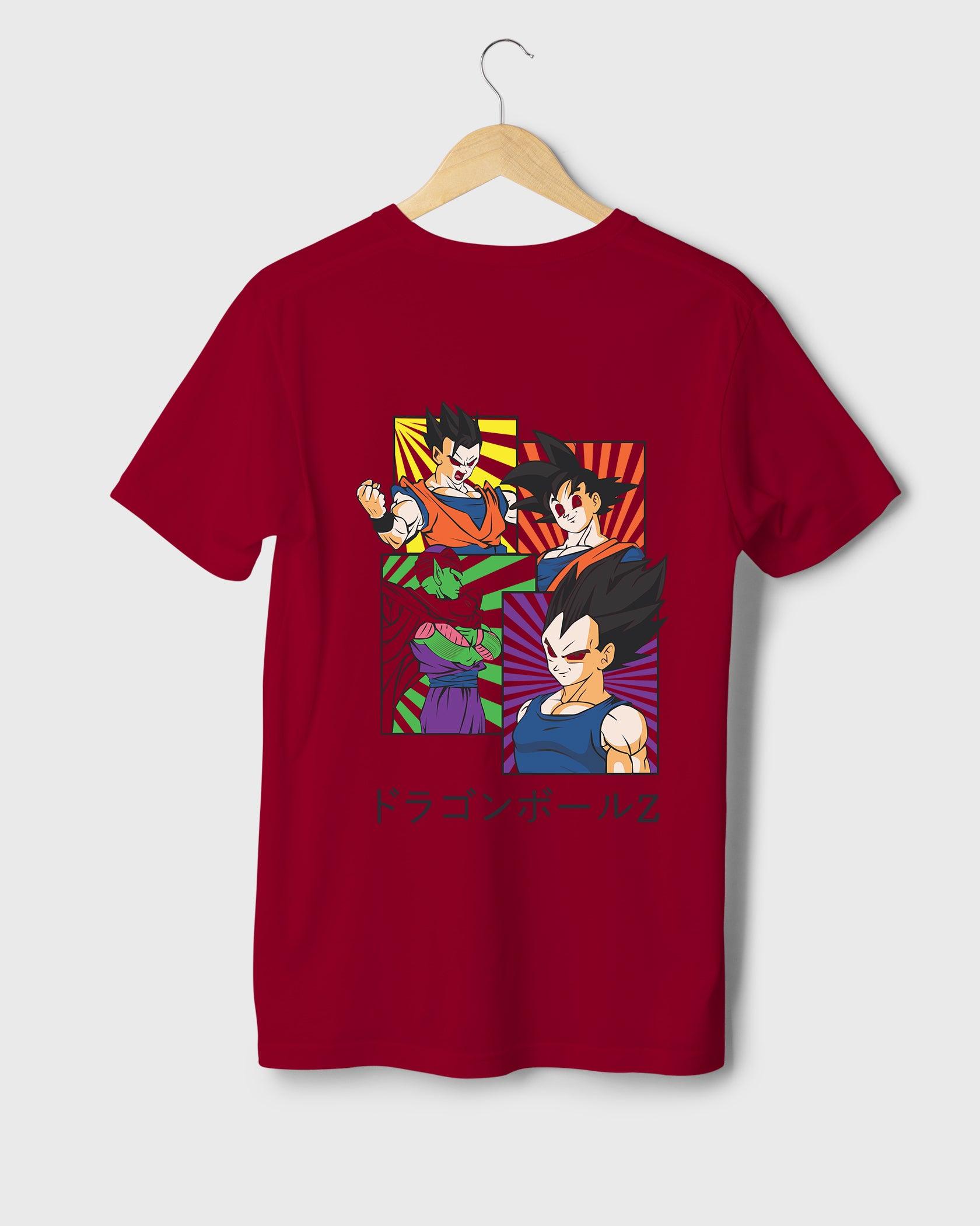 Mens T-Shirt Anime Dragonballz Team - Metro Apes