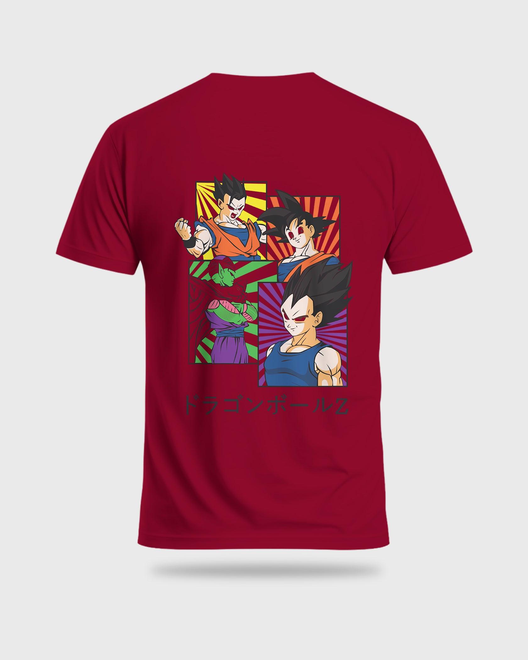 Mens T-Shirt Anime Dragonballz Team - Metro Apes