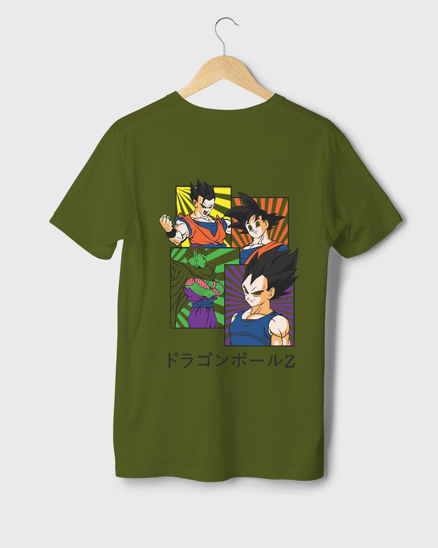 Mens T-Shirt Anime Dragonballz Team - Metro Apes