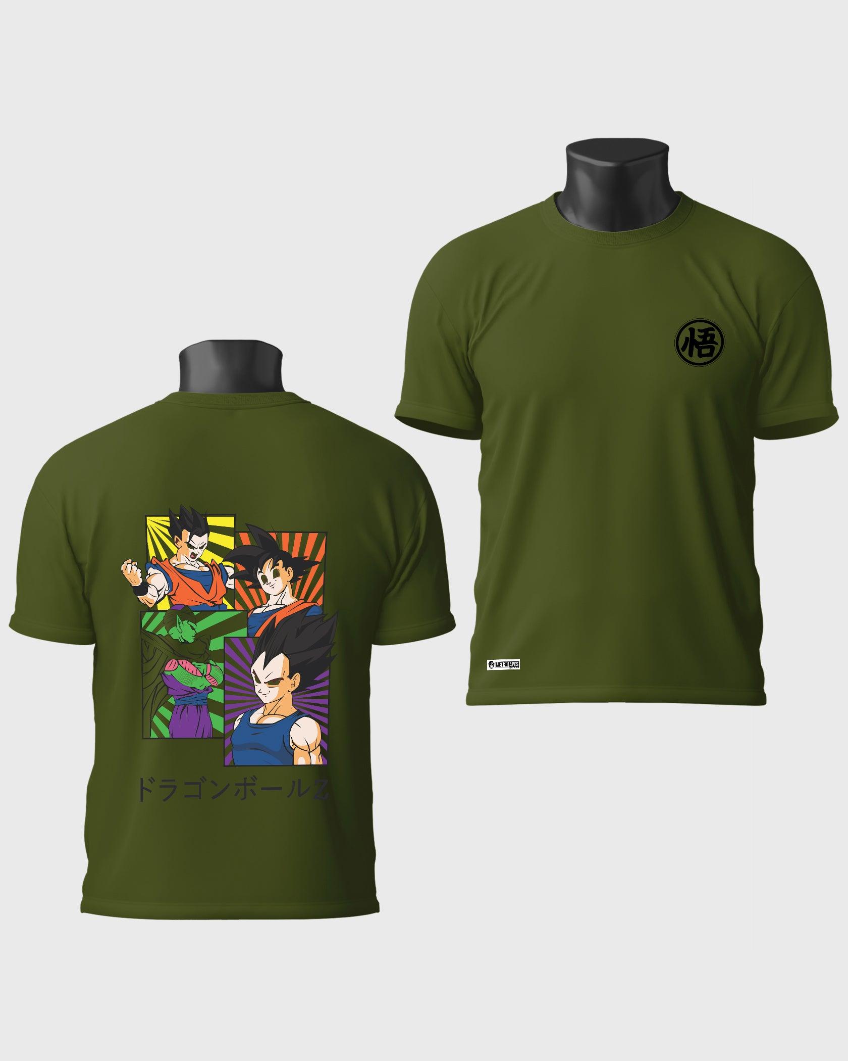 Mens T-Shirt Anime Dragonballz Team - Metro Apes