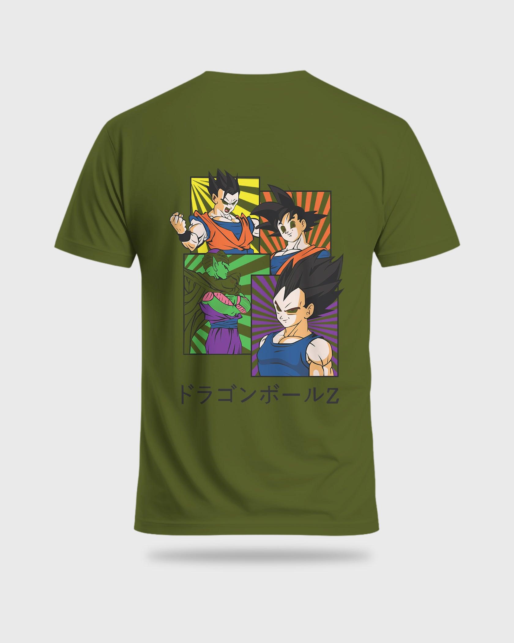 Mens T-Shirt Anime Dragonballz Team - Metro Apes