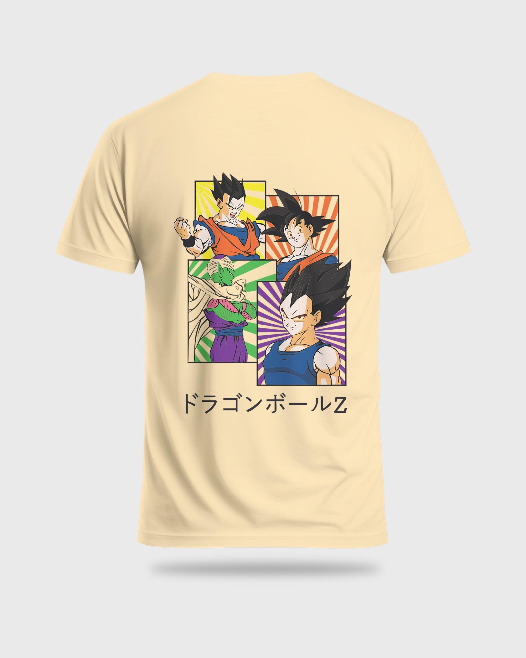 Mens T-Shirt Anime Dragonballz Team - Metro Apes