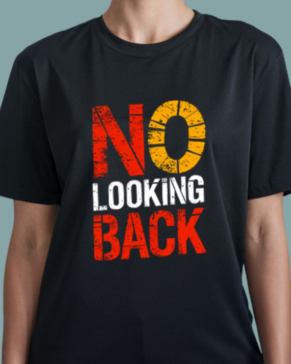 Metroapes Premium Unisex Round Neck T-Shirt  - No Looking Back