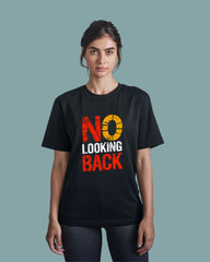 Metroapes Premium Unisex Round Neck T-Shirt  - No Looking Back