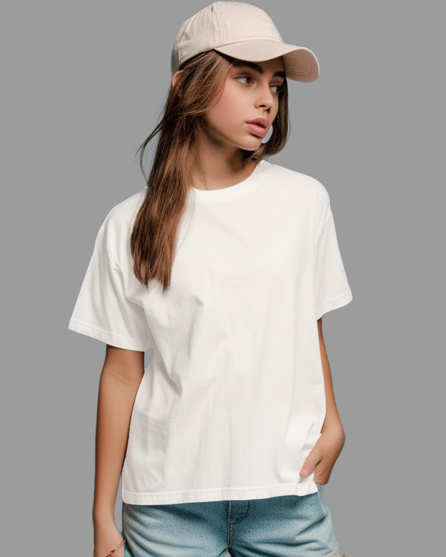 Womens Relaxed Fit Plain TShirt