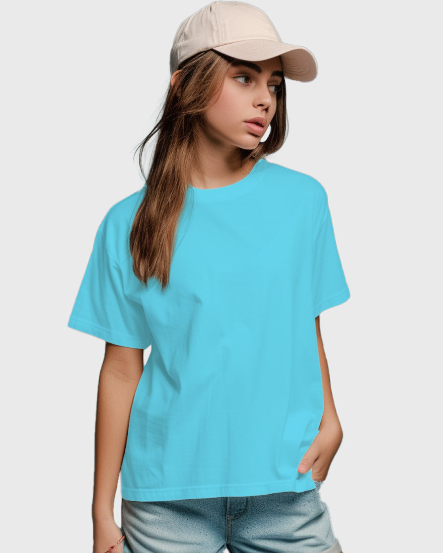 Womens Relaxed Fit Plain TShirt