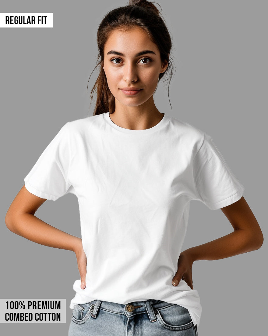 Womens Relaxed Fit Plain TShirt