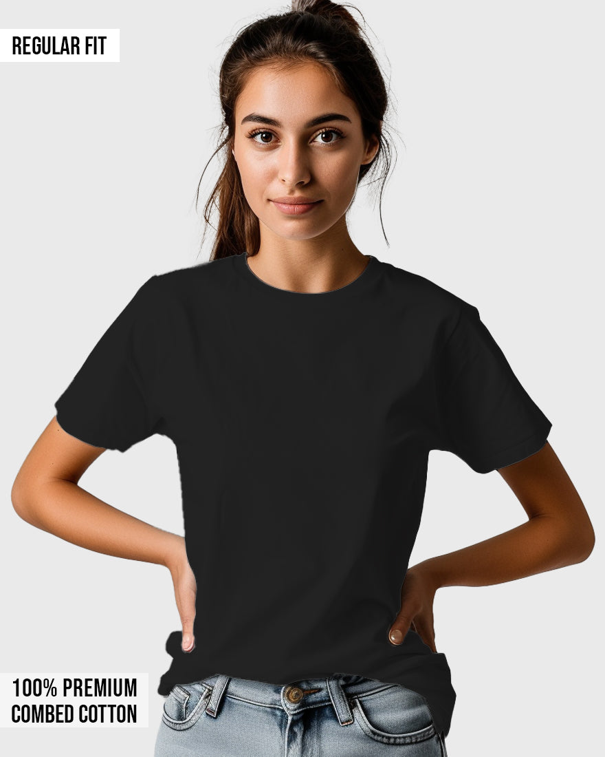 Womens Relaxed Fit Plain TShirt