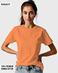 Womens Relaxed Fit Plain TShirt